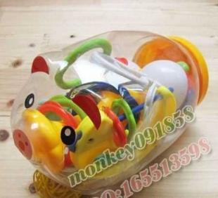 06件套组合摇铃玩具 399C-6 多元拉力探索，开启婴幼儿感官与动作发展之旅